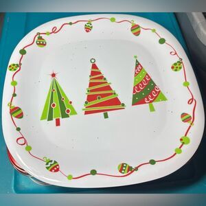 11” Christmas Melamine Plate Christmas Decorations EPC